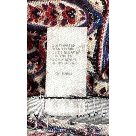 Slate & Willow Dark Purple Floral Mini Dress Long Puff Sleeve Bohemian Indie M - Picture 6 of 9